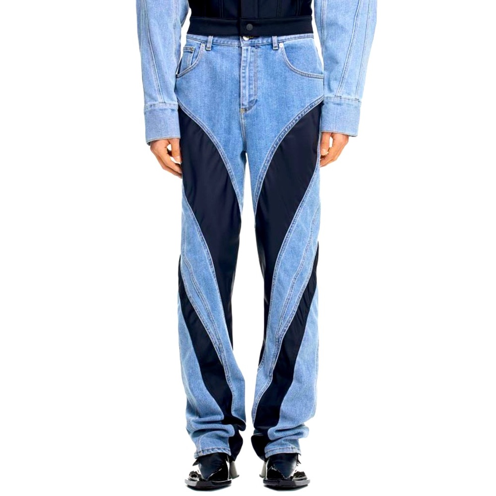 Mugler x HM spiral jeans 32R
